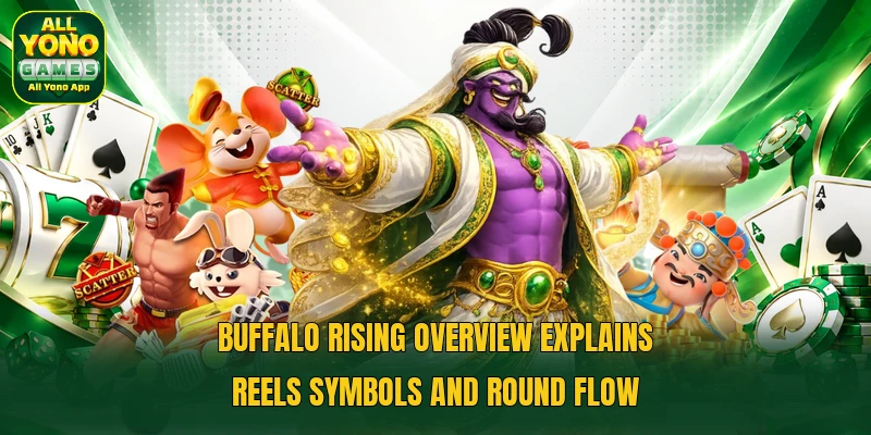 Buffalo Rising overview explains reels symbols and round flow Buffalo Rising overview explains reels symbols and round flow