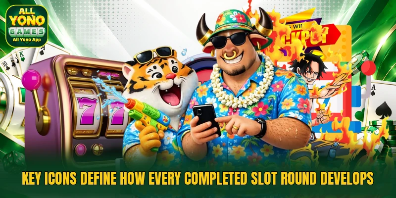 Key icons define how every completed slot round develops Key icons define how every completed slot round develops