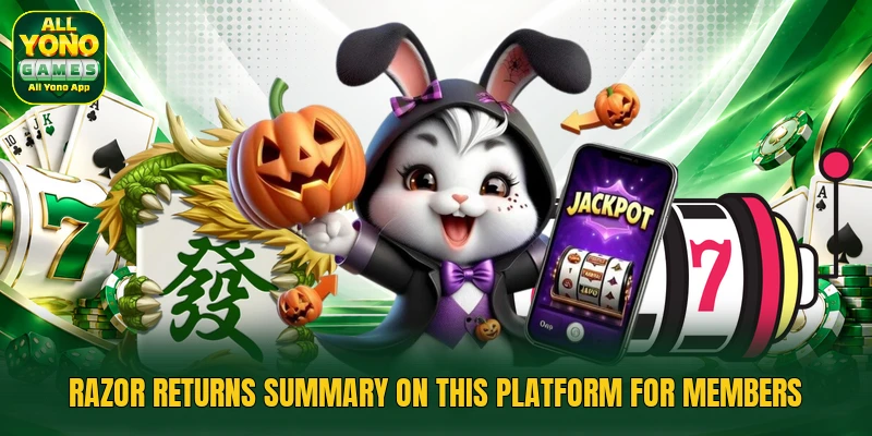 Razor Returns summary on this platform for members